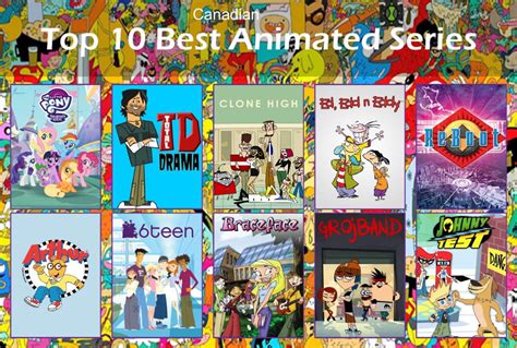 Top 10 Best Canadian Animated Series by Deadpoolguy77 on DeviantArt