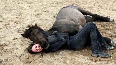 The incredible bond between human and horse - YouTube | Horse and human ...