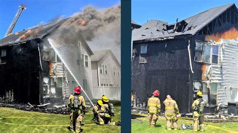 Logan firefighters battle structure fire; heat damages nearby homes | Gephardt Daily