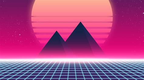 Retrowave 90s 4k Synthwave Wallpapers - Abstract HD 5k Wallpapers