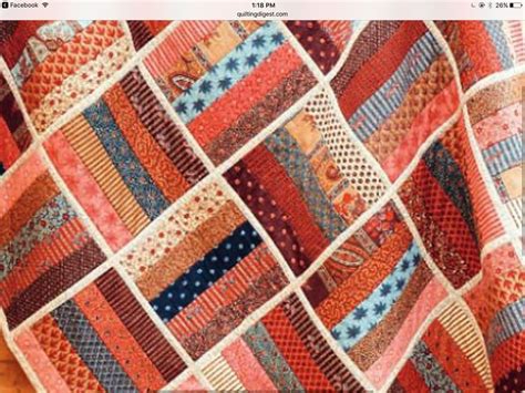 Jelly Roll Rail Fence quilt-as-you-go pattern | Quilting Digest | Quick ...