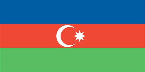 Azerbaijan Flag (Flag of Azerbaijan)