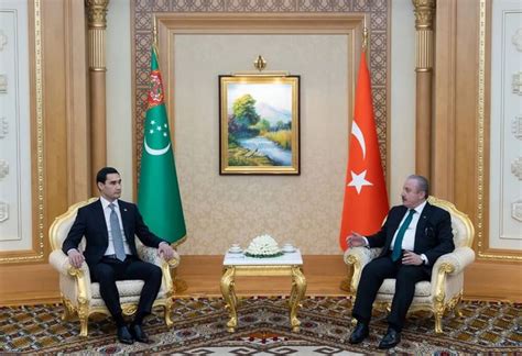 Turkmen President Meets Turkish Parliament Speaker in Ashgabat | Politics