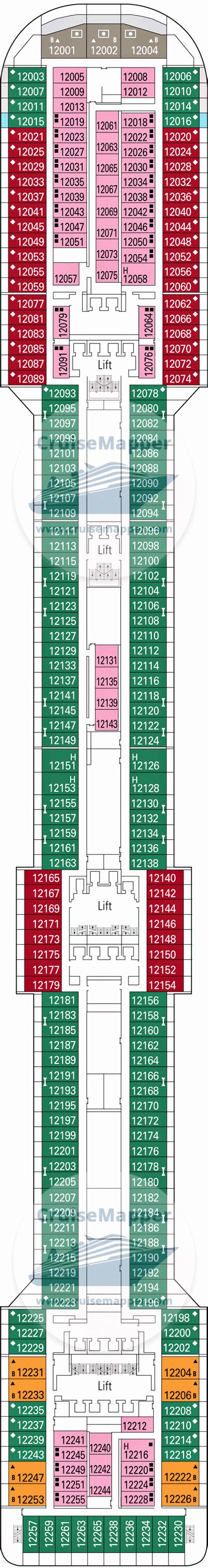 Charakteristisch Rat Mit anderen Worten msc fantasia deck 12 plan ...