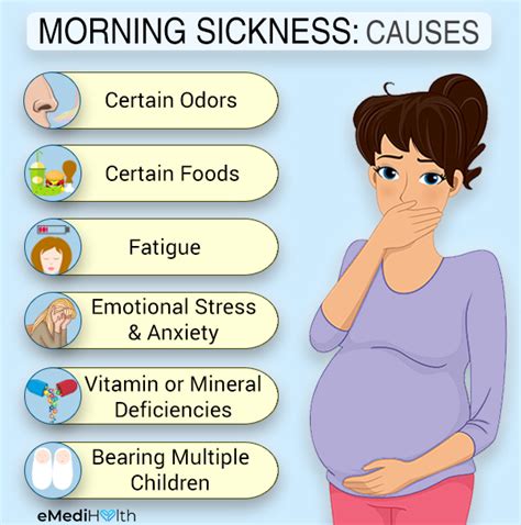 Common Signs and Symptoms of Morning Sickness