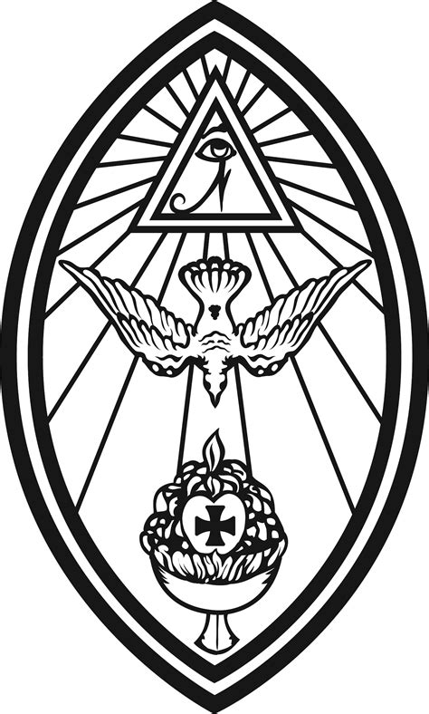 gnostic_dove_holy_spirit_grail.jpg (1528×2541) | Esoteric symbols, Aleister crowley, Occult