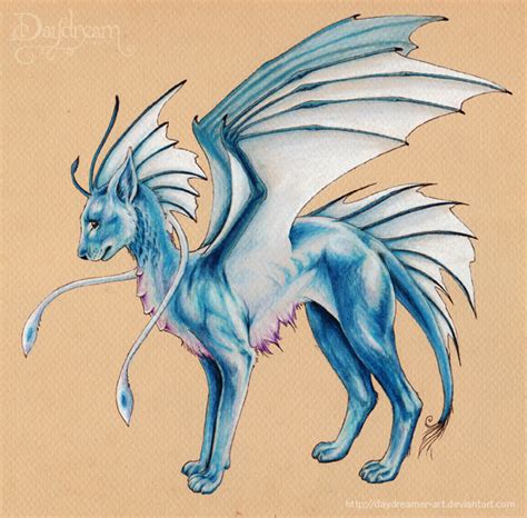 Blue Dragon Cat by starwoodarts on DeviantArt