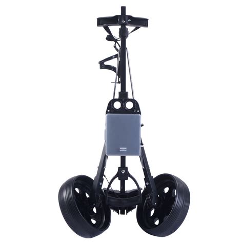 Foldable 2 Wheel Push Pull Golf Cart /Cup Holder Trolley Swivel Steel Light New | eBay