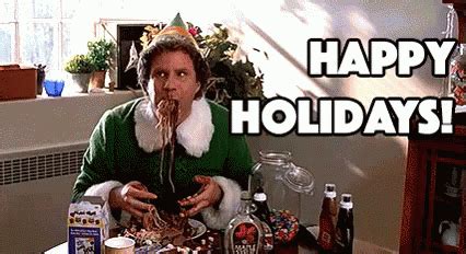 Happy Holidays GIF - Happy Holidays Buddy The Elf Elf - Discover ...