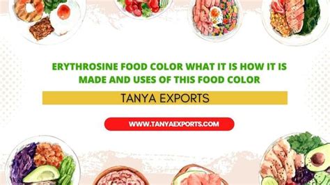 Erythrosine food color: What It is, how it is made and Uses of this ...