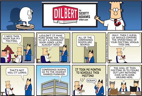 The 10 Funniest Dilbert Comic Strips about Idiot Bosses