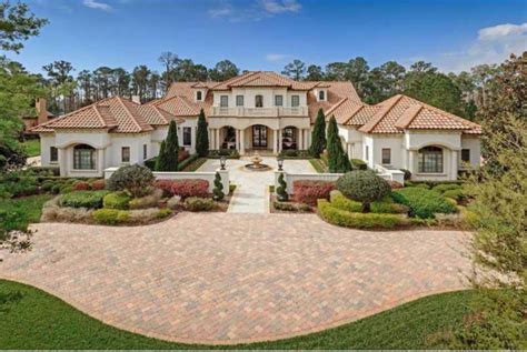 $5.35 Million Lakefront Mediterranean Mansion In Orlando, FL | Homes of ...