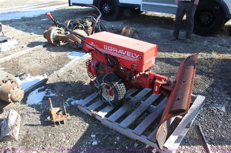 Gravely 10 Professional walk-behind snow plow in Eldorado, KS | Item F3428 sold | Purple Wave