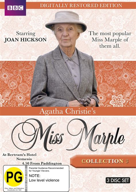 Agatha Christie Books In Order Miss Marple - Agatha Christie Miss Marple Collection 4 Disc Box ...