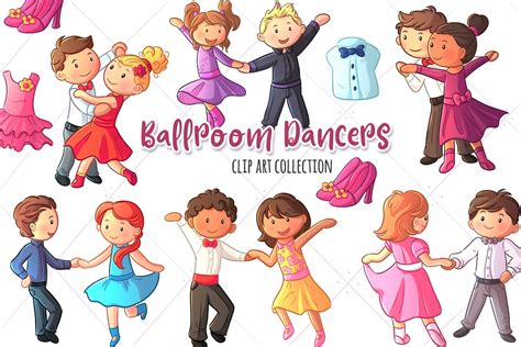 Ballsaal Tänzer Clipart niedlichballroom tanzen ClipArt | Etsy