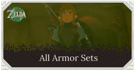 Armor Sets List and All Set Bonuses | Zelda: Tears of the Kingdom (TotK)｜Game8