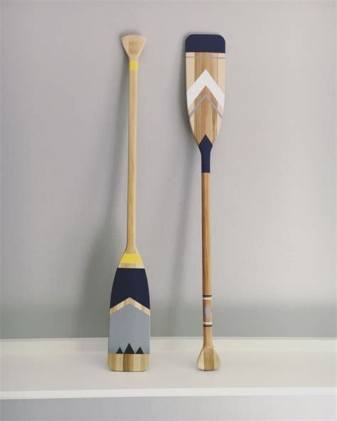 DIY Painted Oars | Painted oars, Diy painting, Deco