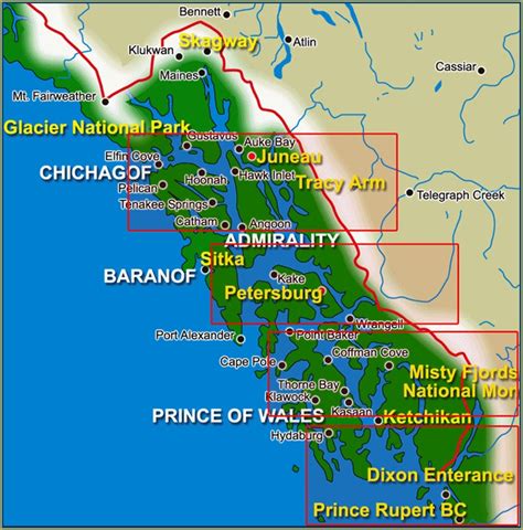 Royal Caribbean Alaska Cruise Route Map Map : Resume Examples