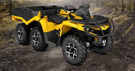 CAN-AM/ BRP Outlander 6x6 1000 XT (2014-2015) Specs, Performance ...