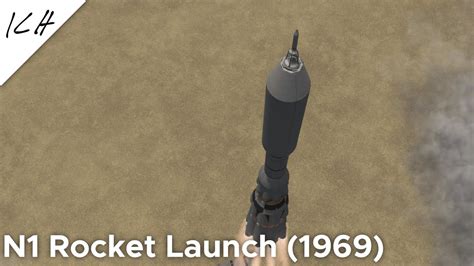 KSP - N1 Rocket Launch - YouTube