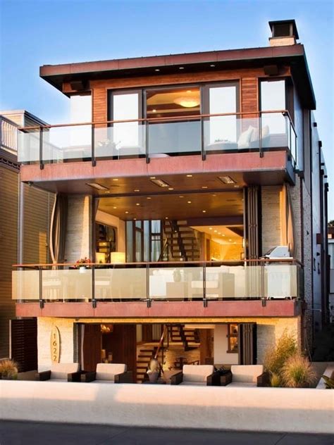 17 Stunning Glass Balcony House Design Ideas