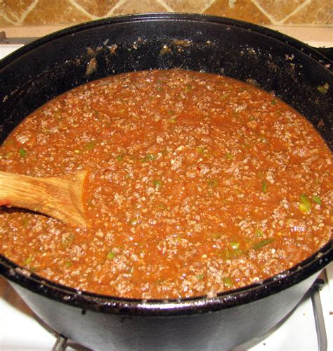 Chili without Beans is full of beef, peppers, tomatoes, and spices—it's so flavorful and just ri ...