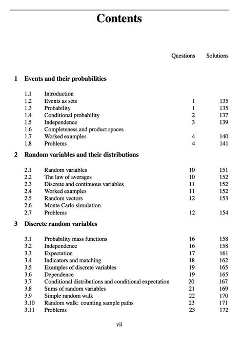 Table of contents: Page numbering for questions and solutions side-by-side? - TeX - LaTeX Stack ...