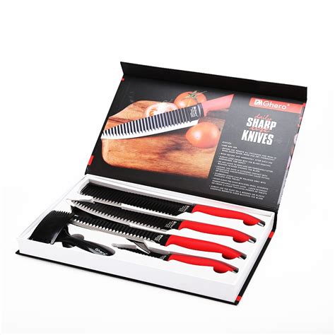 7PCS Kitchen Knives Set Stainless Steel Blades Che... – Grandado