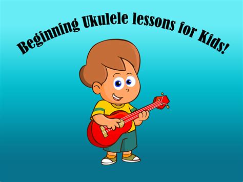 Ukulele lessons for Kids - Teaching Children Music