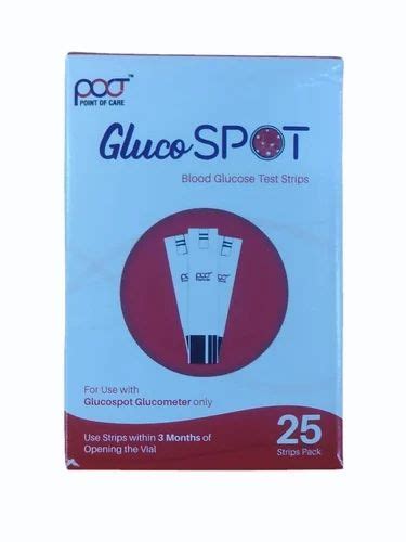 Plastic POCT Blood Glucose Test Strip, For Hospital, 25 mIU/mL at best ...