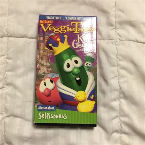VEGGIETALES KING GEORGE and the Ducky-A Lesson About Selfishness [VHS] $9.99 - PicClick