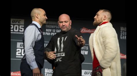 Conor McGregor vs Eddie Alvarez Staredown | Micks