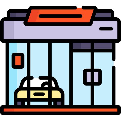 Car dealer - Free buildings icons