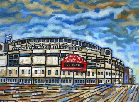 Items similar to Wrigley Field / Chicago Cubs 8x10 Art Print by ...