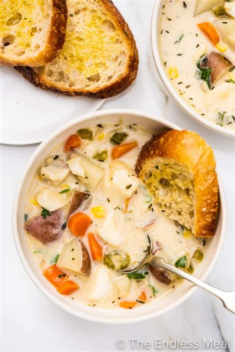 Healthy Fish Chowder Recipe - The Endless Meal®