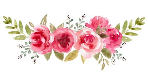 Watercolor Flowers Stock Illustrations – 413,170 Watercolor Flowers ...