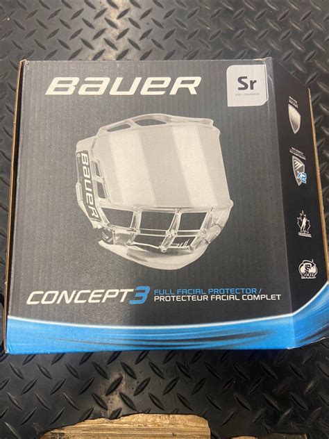 Bauer Helmet + Bauer Concept 3 Full Shield | SidelineSwap