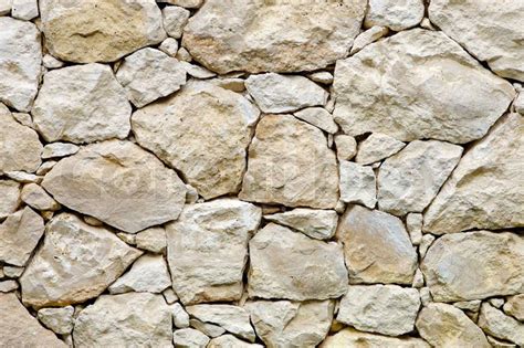 Limestone Rock Wall | Stock Photo | Colourbox