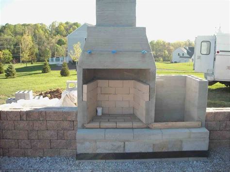 How To Build An Outdoor Fireplace With Cinder Blocks | Storables