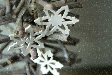 White Snowflake Christmas Ornaments Snow White Pottery Gift - Etsy