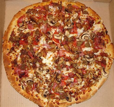 Meat Feast Pizza - Greasy, Meaty, Doughy Guilty Pleasure