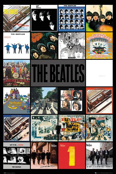 The Beatles - Albums Poster, Plakat | Kaufen bei Europosters