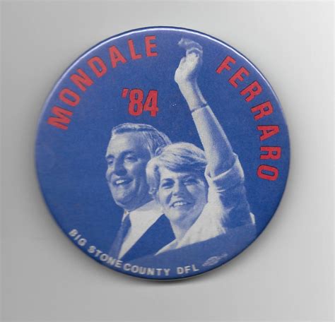 Mondale Ferraro 1984 DFL Campaign Button | Mpls55408 | Flickr