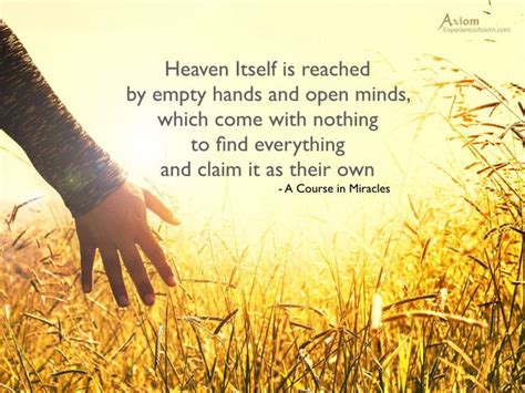 Why not enjoy spending time in Heaven today? This Miracle Monday Quote from A Course in Miracles ...