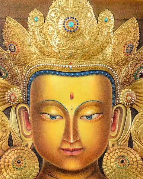 Image may contain: 1 person | Buddhist art, Thangka painting, Bodhisattva