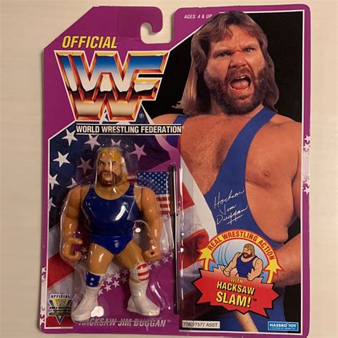 Hacksaw Jim Duggan Series 9 WWF Hasbro – retrofigure