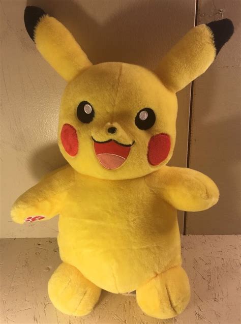 15" Build A Bear Pokémon Pikachu Good Condition | eBay | Build a bear ...