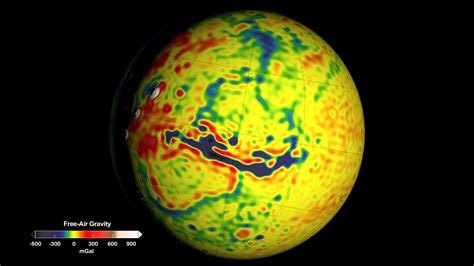 NASA SVS | Mars Gravity Map