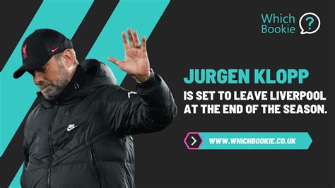 Jurgen Klopp to Leave Liverpool At The End Of The Season