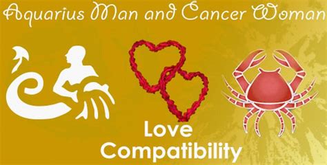 Aquarius Man and Cancer Woman Love Compatibility